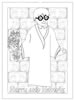 disegni da colorare harry potter 17